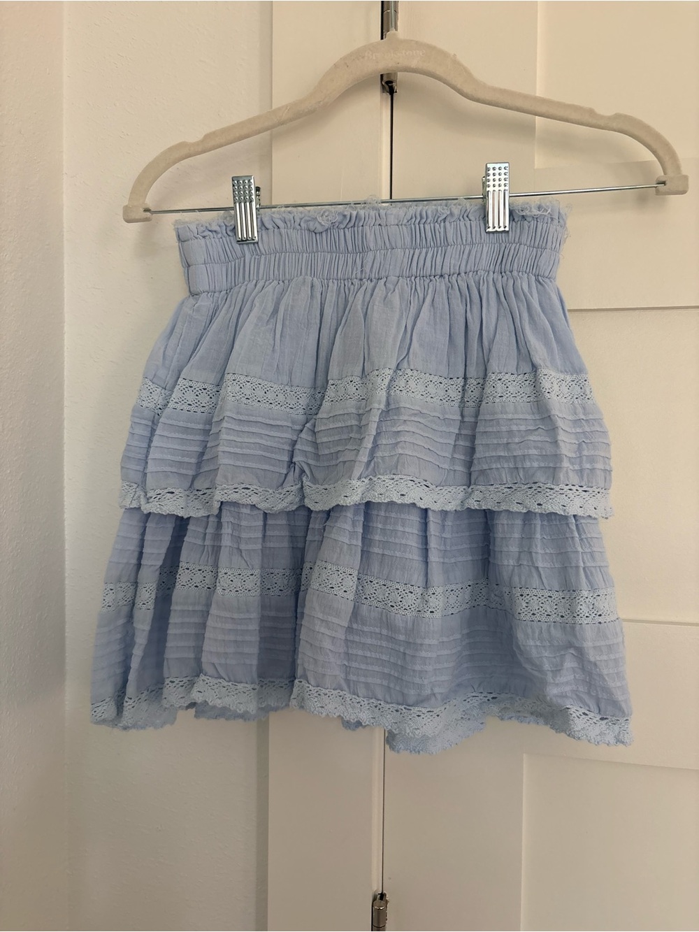 Day + Moon Ruffle Lace Mini Skirt Set - Picture 8 of 12